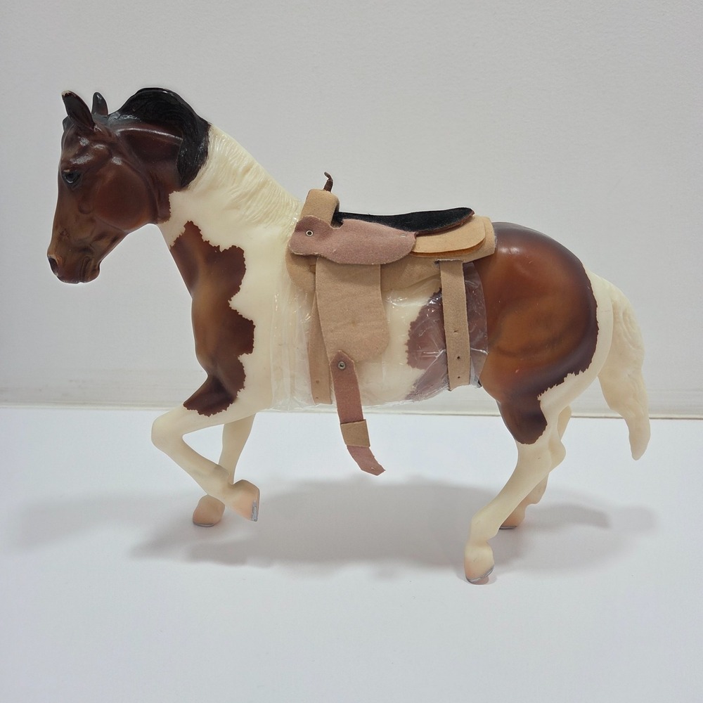 Breyer Ranch Horse #1298 Let's Go Riding Western Bay Pinto Cody Paint